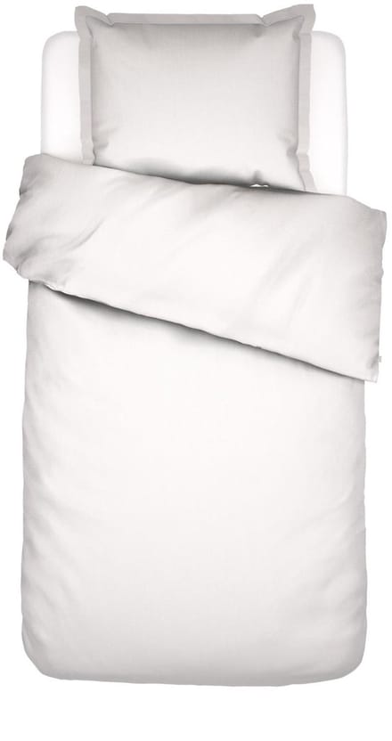 Essenza Aziza Dekbedovertrek Wit - Eenpersoons – 140x200/220 cm