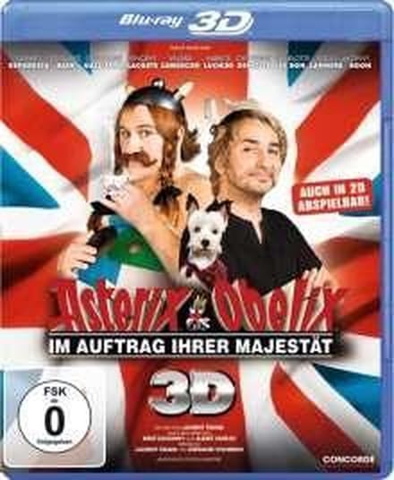 Asterix & Obelix: Im Auftrag Ihrer Majestät 3D/Blu-ray