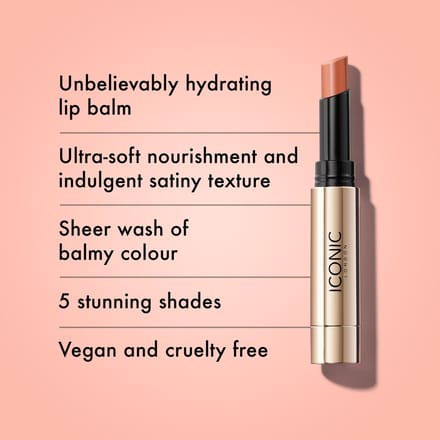 ICONIC London Melting Touch Lip Balm 3ml (Various Shades) - Strapless