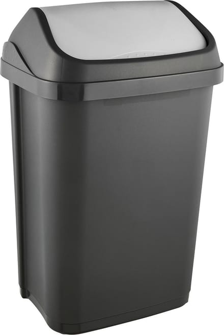 Keeeper Swing Bin - Prullenbak / Vuilbak 33x25x54 - 25 L - Zwart