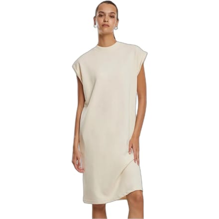 Urban Classics - Light Terry Korte jurk - S - Beige