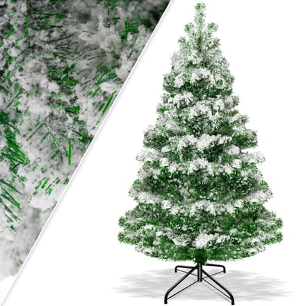 KESSER® Kunstkerstboom - Kerstboom - Kunstmatige Kerstboom van PE - Sneeuw, 210cm
