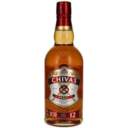 Chivas Regal 12 Years Old Blended Scotch Whisky 40% Vol. 0,7l
