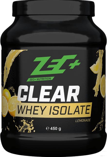 Zec+ Clear Whey Isolate (450g) Lemonade - Eiwitten - Helder eiwit