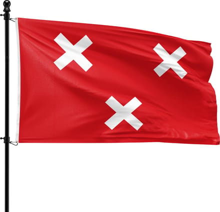 VlagDirect - Breda vlag - Gemeente Breda vlag - 90 x 150 cm.
