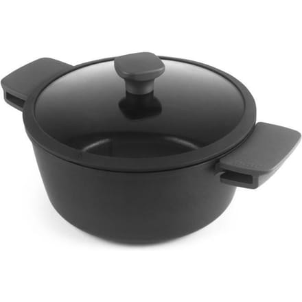 Faitout - IBILI - Neo - Antiadhésif - Aluminium Forgé - Couvercle en Verre 28 cm