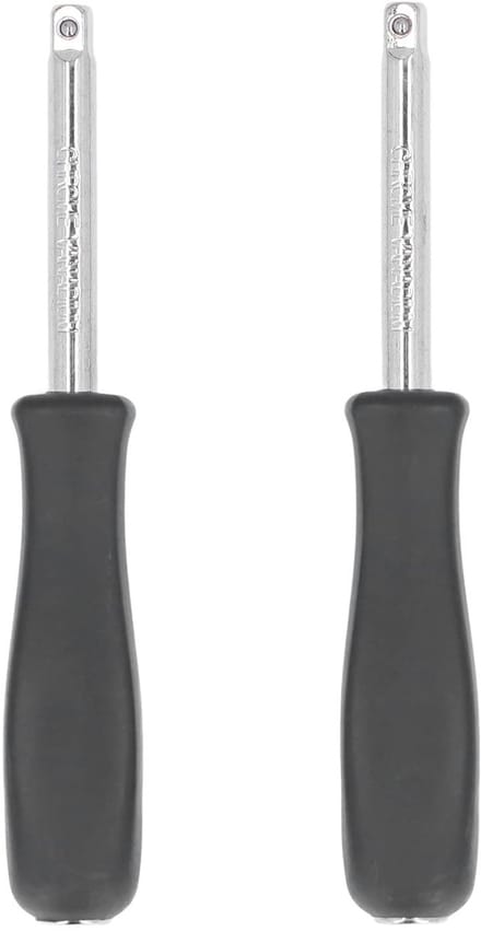 Dailygoods- Handvat Antislip - Draagbare Socket Driver - Vierkante Drive - Schroevendraaier - 150 mm Vrouwelijke End - 2 Stuks