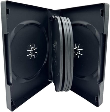 Allecto - 10 Disc Cd Dvd Blu Ray Disc Case - Organiseer en bescherm
