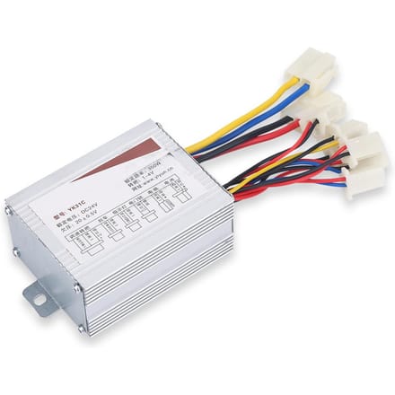 24V 350W Motor Geborstelde Controllerbox voor Elektrische Fiets Scooter Ebike white