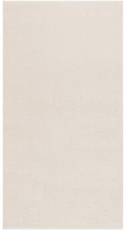 vidaXL - Vloerkleed - shaggy - crèmewit - 120x183 - cm - polyester