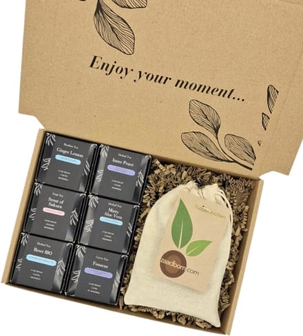 Zen Tea & Tulpenbox - Theepakket Cadeau