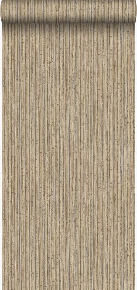 Origin Wallcoverings behang bamboe lichtbruin - 53 cm x 10.05 m - 347401