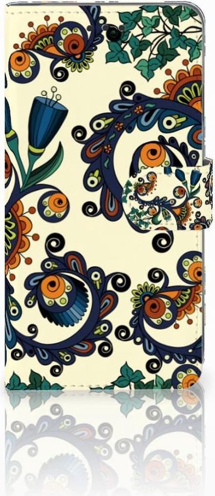 Wallet Case Apple iPhone Xs Max Barok Flower