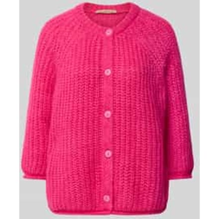 relaxed fit cardigan met mohairgehalte
