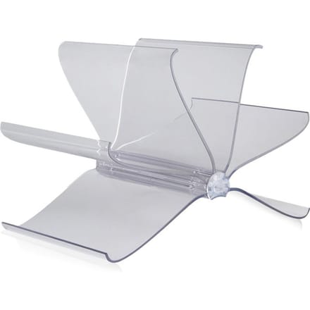 Kartell Front Page tijdschriftenhouder - glashelder