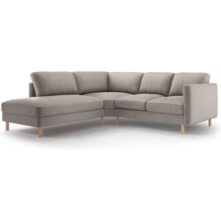 Hoekbank Eden links velvet | Micadoni