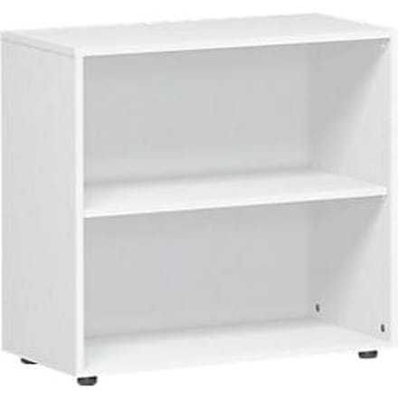 PALENQUE boekenkast, 2 OH, B 800 x D 400 x H 752 mm, wit