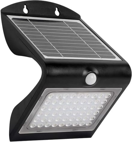 Led Solar Lamp - Buitenlamp Sensor - Tuin Verlichten - Beweging Twilight Sensor - 120 Graden Hoek - Zwart