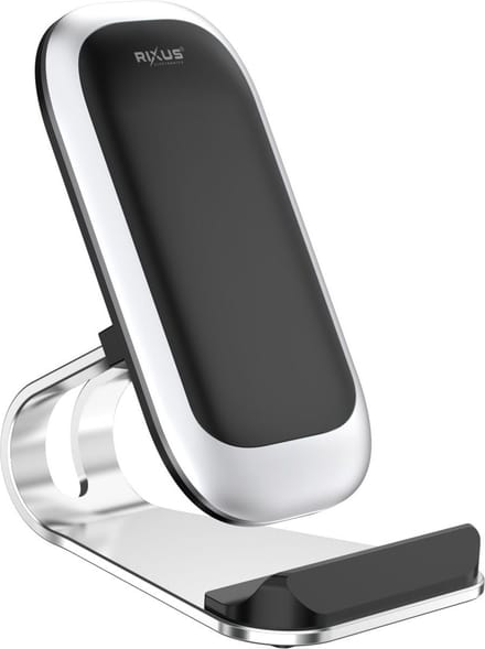 Rixus RXWC35 Wireless Charging Stand Silver