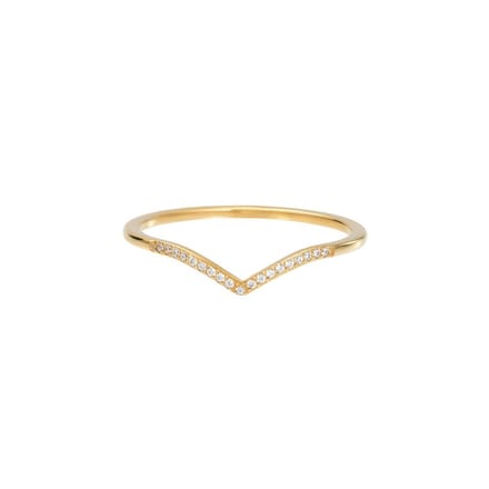 Fame-Venus with stones-Goudkleurig-Dames Ring