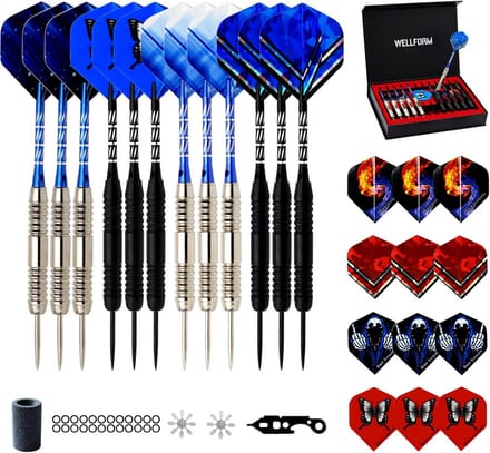 Metalen Steeltip Darts Set voor Heren en Dames - 26 Gram Professioneel
