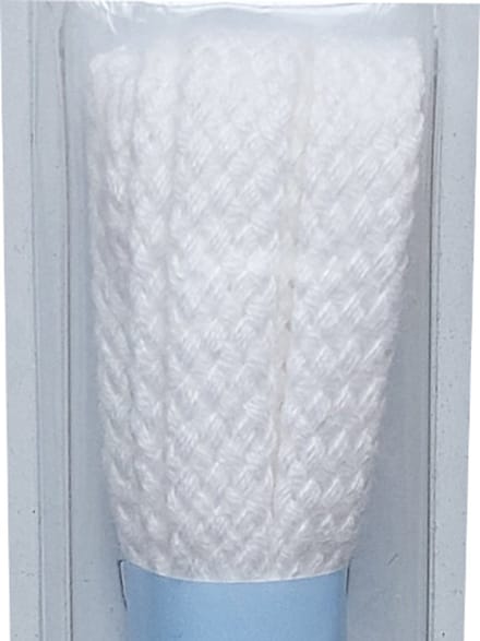 Gala Veter - Wit - Plat - Lengte 90 cm - Breedte 7 mm - Schoenveter
