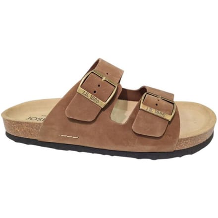 Josef Seibel - JOSEF 01 - Heren slippers - Kleur: Bruin - Maat: 48