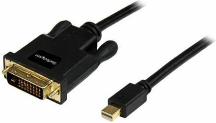 StarTech Mini-DisplayPort naar DVI Adapterkabel - Full HD 60Hz - 1,8 meter - Zwart