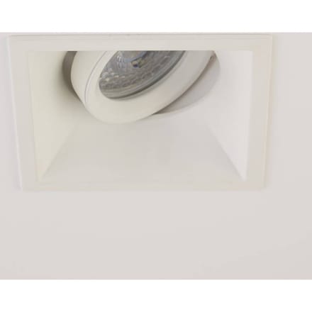 Searchlight Inbouwlamp Slim Trim Square, wit, 9 x 9 cm, aluminium, GU10