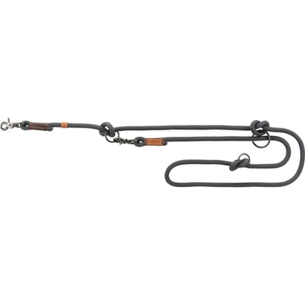 Trixie BE NORDIC Adjustable Leash Grey/Brown S-M 8mm 2M