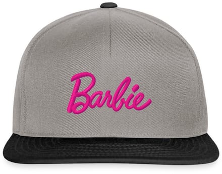 Barbie Logo Borduurwerk Snapback cap