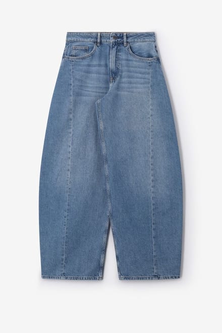 Sissy-Boy - Blauwe mid waist barrel jeans