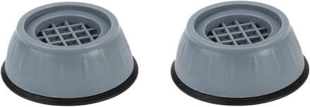 Anti-vibratie voetjes - Slipstop mat - Stille machine - Vermindert trillingen - 8cm diameter - Grijs