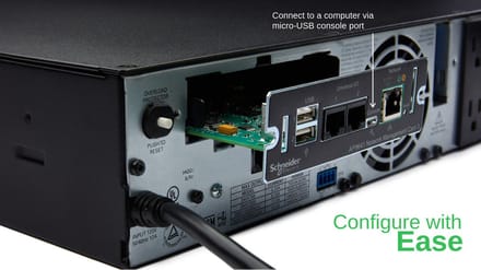 APC UPS Network Management Card with PowerChute Network Shutdown & Environmental Monitoring