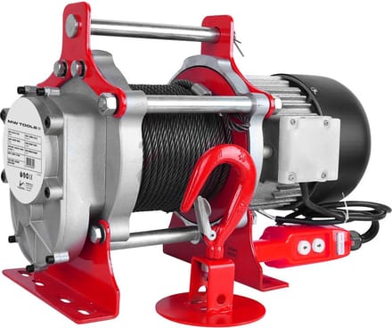 Elektrische lier 750kg 25 meter 3x400V MW Tools BKEL750