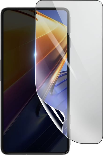 3mk, Geschikt voor Xiaomi Poco F4 GT, Schokbestendige Hydrogel Screenprotector, Transparant