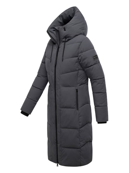 Navahoo dames wintermantel SCHOKOKUSS – elegant, warm & functioneel