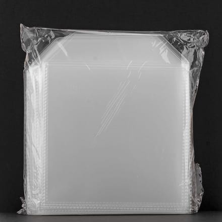 Dailygoods - Premium CD Cases - 120 Micron - Extra bescherming - 75 stuks - CD hoesjes - Geschikt voor labels - Polypropyleen