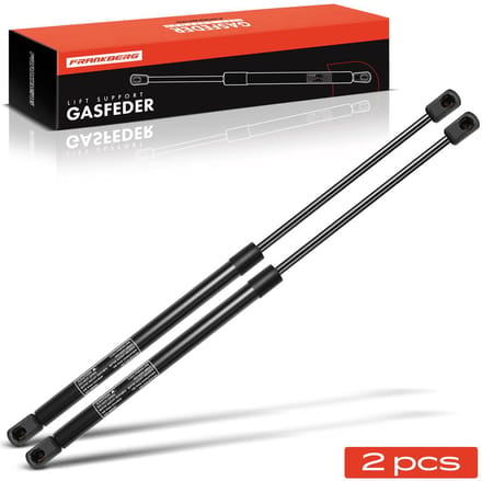 Frankberg 2x gasveer demper achterruit voor Jeep Cherokee KJ SUV