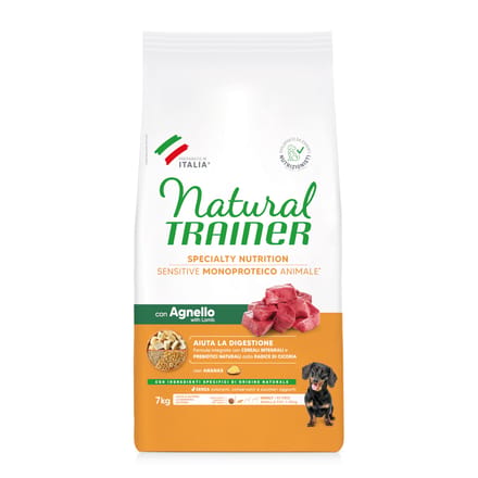 7kg Sensitive No Gluten Adult Lam Naturel Trainer