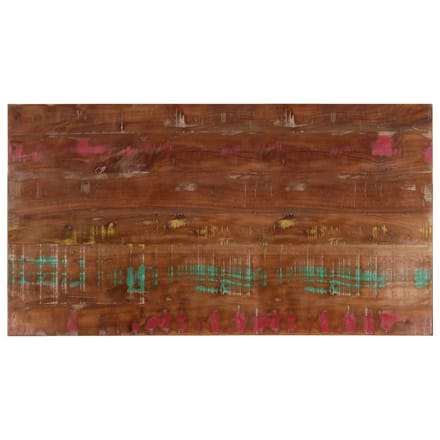 vidaXL - Tafelblad - rechthoekig - 100x60x2,5 - cm - massief - gerecycled - hout
