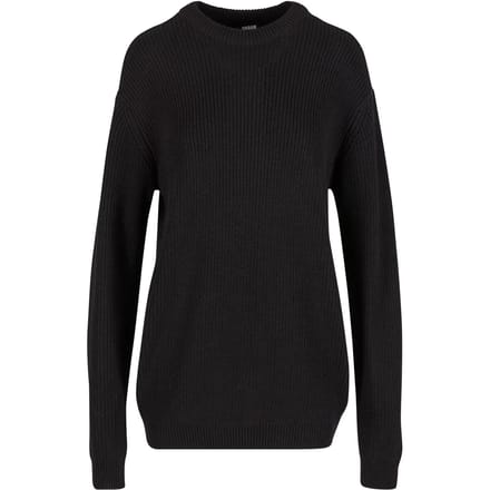 Urban Classics - Rib Basic Sweater/trui - XL - Zwart