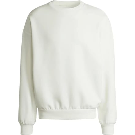 Adidas Soft Lux Sweatshirt Sweatshirts Heren - Wit - Maat L - Poly Mesh