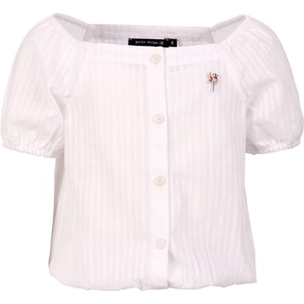 River Woods Shirt Shsl Smock Hem White Größe: 12 | Hemden Outlet | kids | Weiß