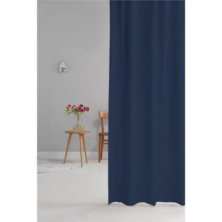 Wout - Verduisterend Plooigordijn - Donkerblauw - 140x280 cm - Per stuk