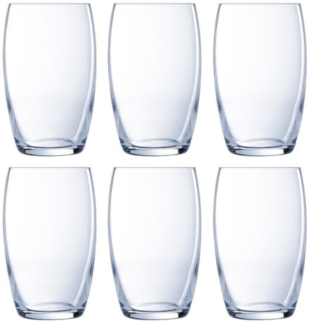 24x Stuks waterglazen/sapglazen 375 ml - Versailles - Drinkglazen - Water/sapglas