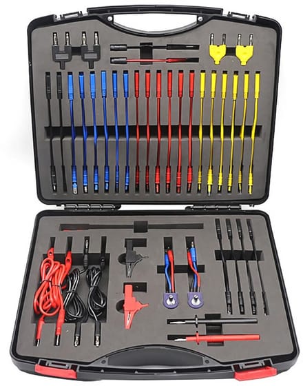 Uitgebreide 92-delige Universele Testkabel Set voor Auto Diagnostiek en Multimeter