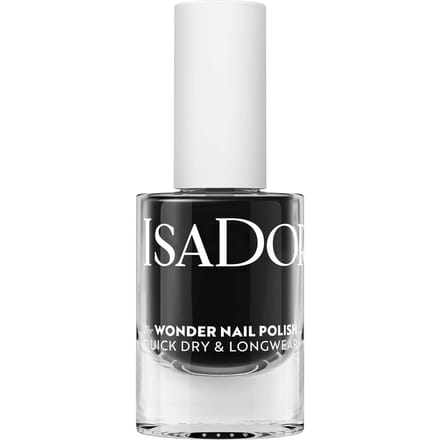 Isadora The Wonder Nail Polish Quick dry &amp; Longwear 139 Black Lacquer 5 ml
