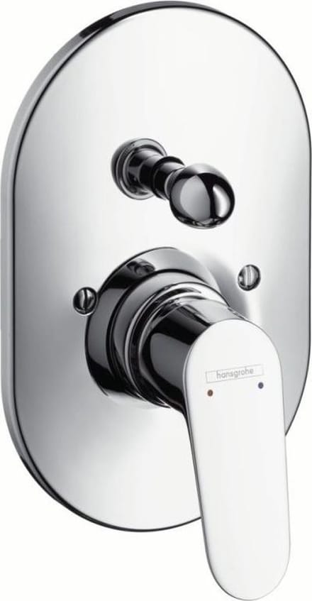 Hansgrohe Focus E2 - afbouwdeel - voor badkraan - met omstel - hoogglans chroom