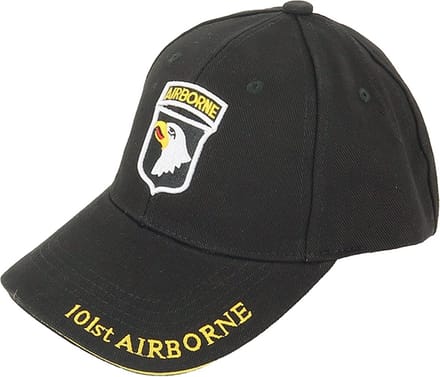Fostex 101st Airborne Army Baseball Cap Zwart